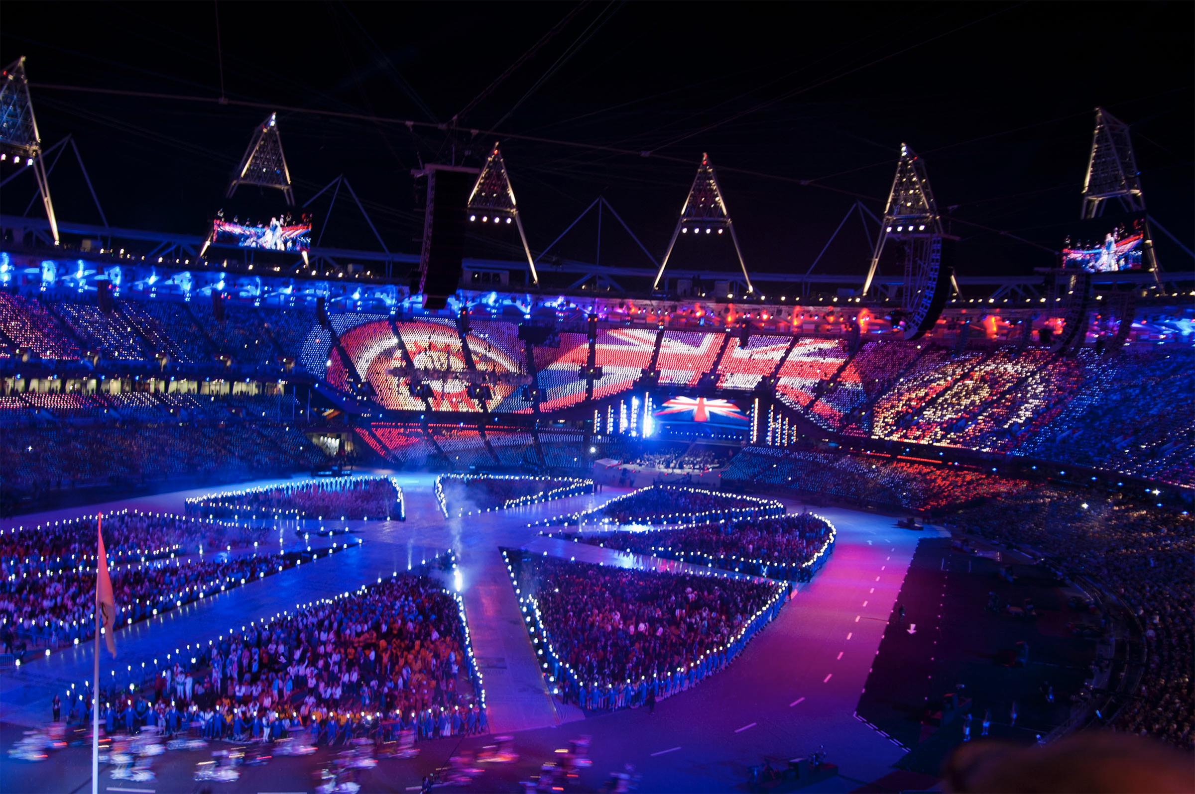 Luke Halls Studio — London Olympics Closing Ceremony 2012
